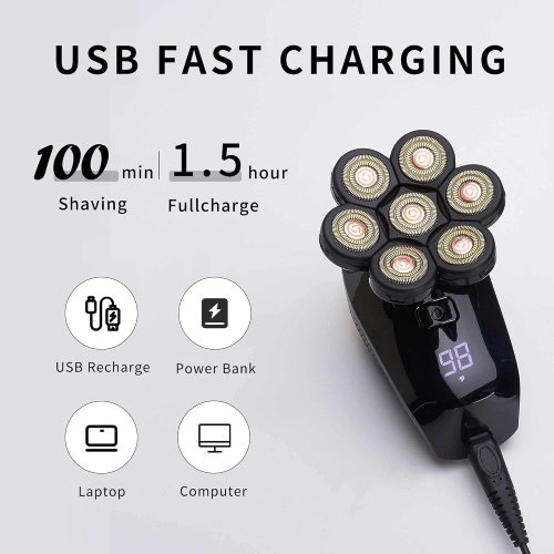 Електробритва чоловіча 5-в-1 Electric Shaver для обличчя, багатофункціональна