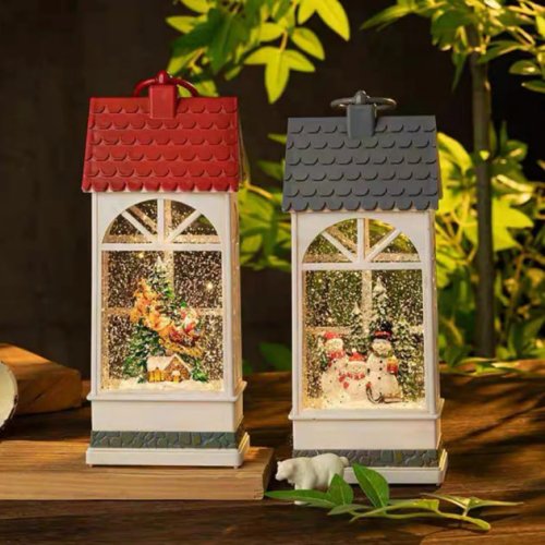 Святковий LED ліхтар-нічник XMAS WDL-24074B для дому та новорічного декору