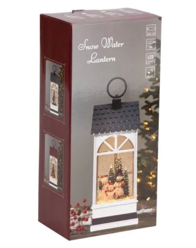 Святковий LED ліхтар-нічник XMAS WDL-24074B для дому та новорічного декору