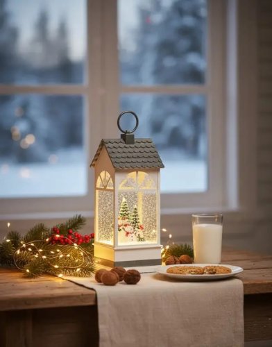 Святковий LED ліхтар-нічник XMAS WDL-24074B для дому та новорічного декору