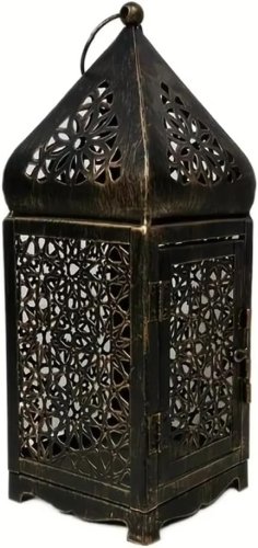 Інтер’єрний декоративний підсвічник для дому 9.5×9.5×25 см