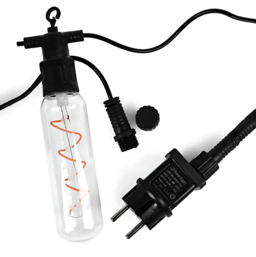 Вулична LED-гірлянда SFK-48 220V з подовженими спіральними лампами