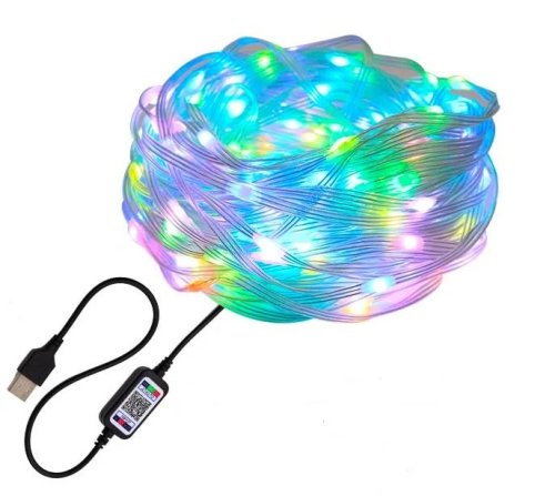 Вулична LED гірлянда 5 м Smart з Bluetooth і керуванням через додаток (App Control)