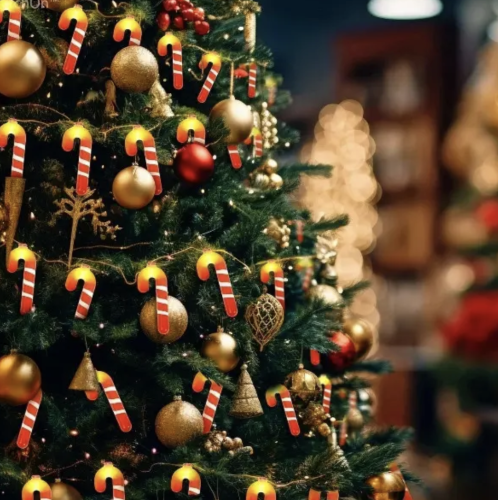 Світлодіодна гірлянда «Льодяники» 3 м для декору, теплий білий, USB