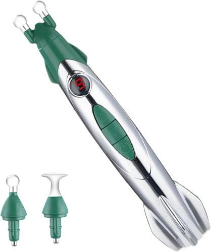 Портативний ручний імпульсний масажер Elite Massage Rocket для зняття болю