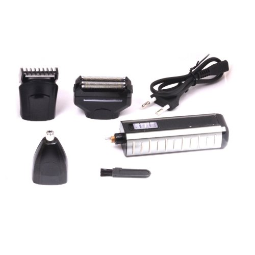 Електробритва-тример GEMEI GM-789 3-в-1, багатофункціональний набір