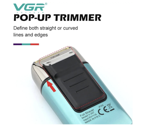 Електробритва VGR V-357 для гоління та стрижки волосся, домашнє використання