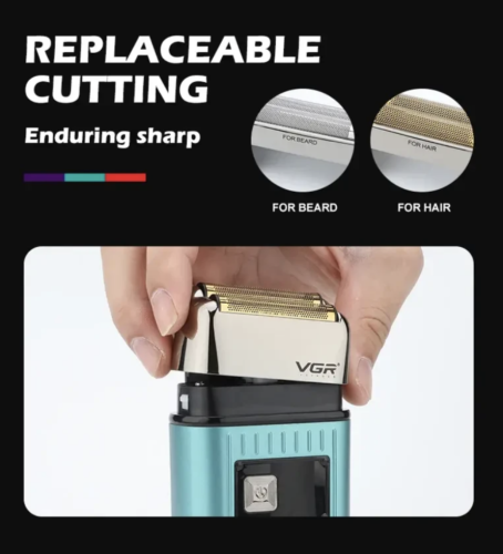 Електробритва VGR V-357 для гоління та стрижки волосся, домашнє використання