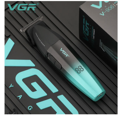 Професійний тример VGR V-906 з T-подібним ножовим блоком і потужним мотором для стрижки