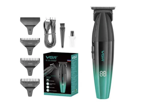 Професійний тример VGR V-906 з T-подібним ножовим блоком і потужним мотором для стрижки