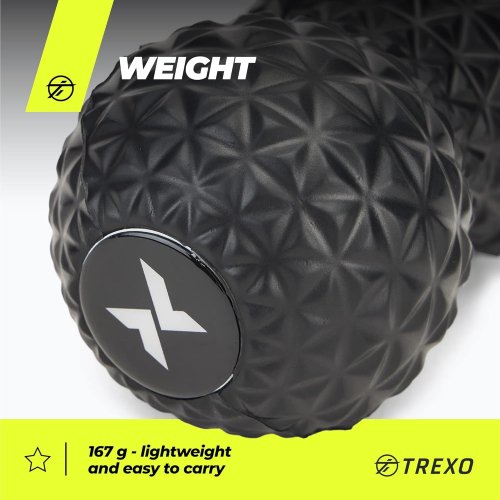 Фітнес-ролик для масажу з подвійним м’ячем 16×9 см, набір ND-5274