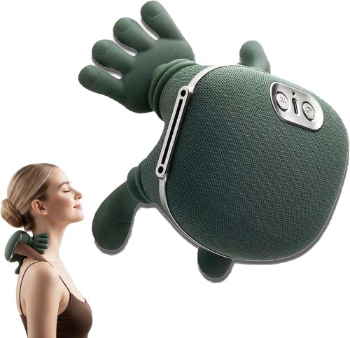 Електричний масажер Shoulders & Neck для шиї, плечей і спини з підігрівом, професійний