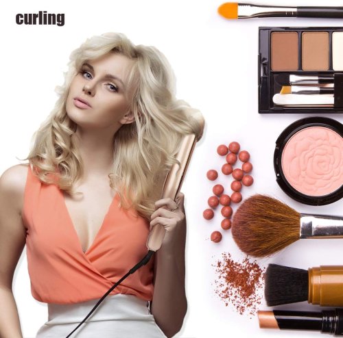 Плойка-стайлер HAIR WA-1 2в1: спіральна завивка та випрямлення волосся