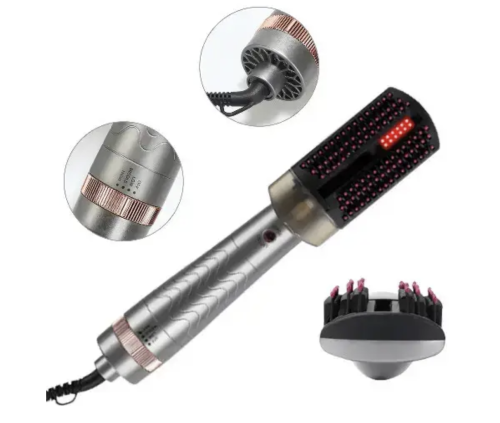 Парова щітка-фен 3в1 Hair Steam Brush: випрямляч, фен і гребінець INFRARED+SPRAY HOTairCOMB