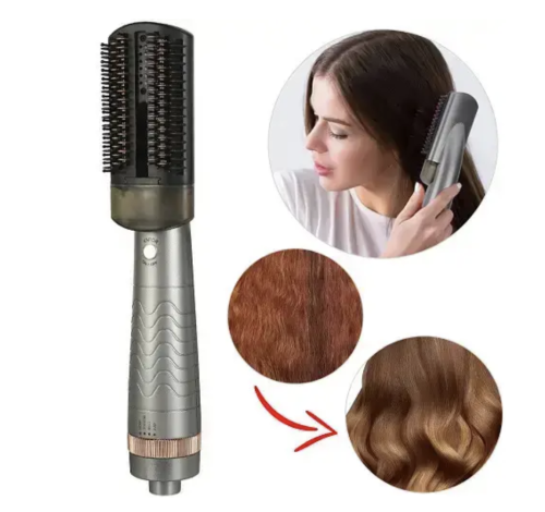 Парова щітка-фен 3в1 Hair Steam Brush: випрямляч, фен і гребінець INFRARED+SPRAY HOTairCOMB