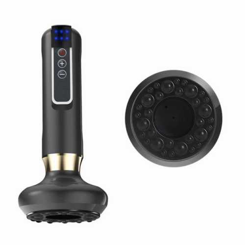 Вакуумний антицелюлітний масажер Cupping DS-A15 з ІЧ-підігрівом, 12 рівнів, лімфодренаж, 5V