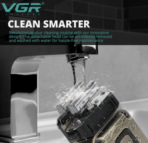 Професійна сітчаста електробритва VGR V-337 для гоління та стрижки