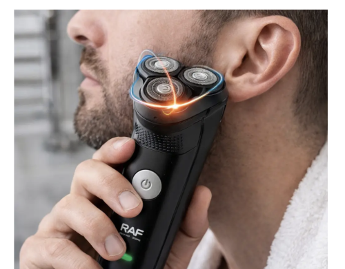 Електробритва RAF R-4040 3Вт з акумулятором та USB-зарядкою для гоління