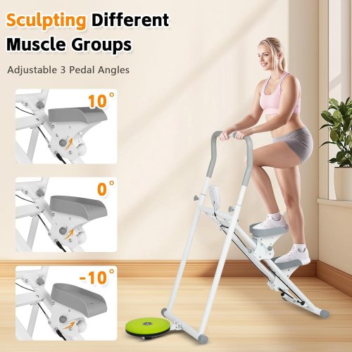 Підлоговий степер-клаймбер XY-015 для ніг, сідниць і попереку, домашній фітнес