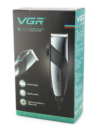 Професійна машинка для стрижки волосся VGR V-121, набір для стрижки