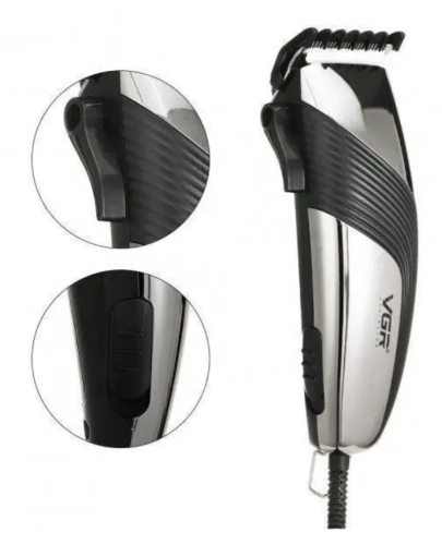 Професійна машинка для стрижки волосся VGR V-121, набір для стрижки