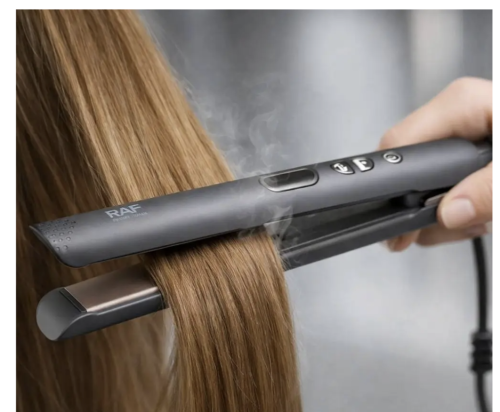 Праска-плойка 2-в-1 RAF One-Touch R.4483, випрямляч для волосся з регулюванням температури