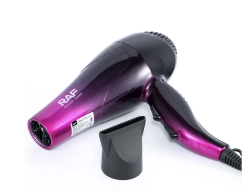 Фен для волосся RAF R.4554 900 Вт — швидке й безпечне сушіння та укладання