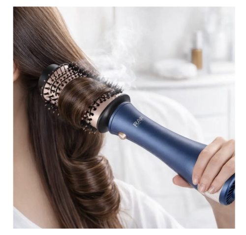 Фен-щітка RAF R.4573 3-в-1 для домашнього професійного укладання волосся