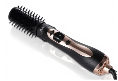 Фен-щітка (браш) RAF R.597 для укладання волосся — швидка укладка без зусиль