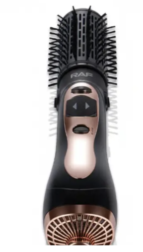 Фен-щітка (браш) RAF R.597 для укладання волосся — швидка укладка без зусиль