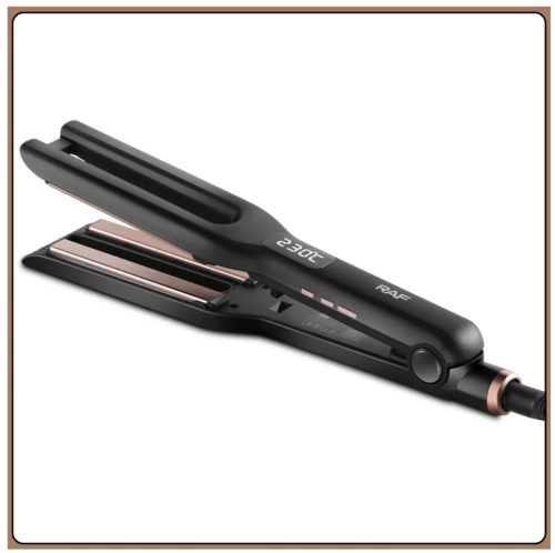 Випрямляч для волосся RAF R.609: керамічні пластини, швидкий нагрів, подвійна праска-стайлер