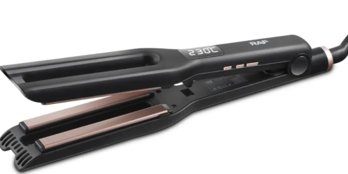 Випрямляч для волосся RAF R.609: керамічні пластини, швидкий нагрів, подвійна праска-стайлер