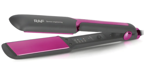 Випрямляч-стайлер для волосся RAF R.454P з цифровим термоконтролем 140–200°C