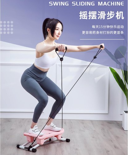 Підлоговий тренажер TR-21 для дому 2-в-1 з еспандерами, багатофункціональний для інтенсивних тренувань м’язів