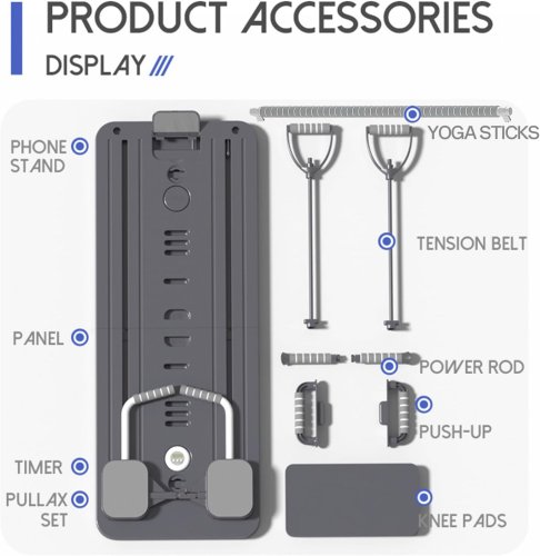 Багатофункціональний підлоговий тренажер для дому pltzjk 3.0 MM3000