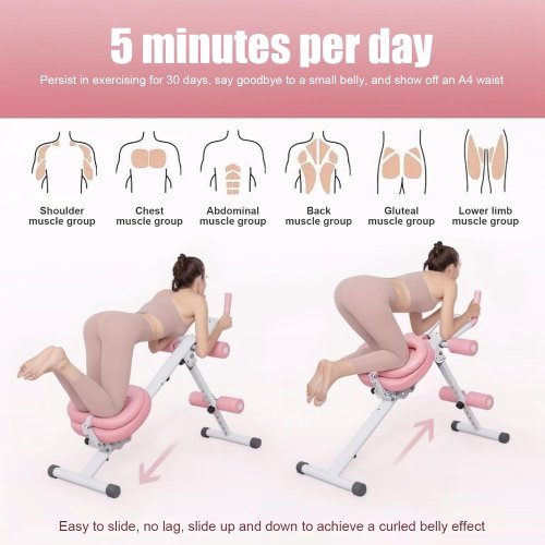 Підлоговий багатофункціональний тренажер myj MM3000 для дому: прес і талія