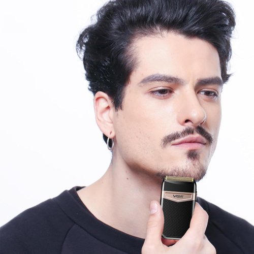 Бритва-шейвер VGR V-331 для сухого й вологого гоління, портативна дорожня для дому