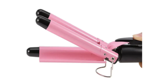 Потрійна керамічна плойка Gemei GM-1956 для створення локонів