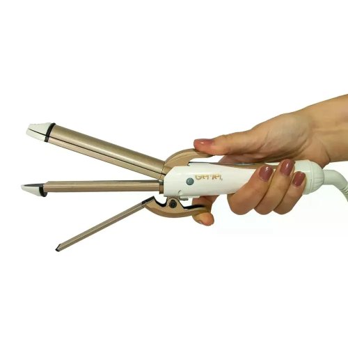 Щипці 4в1 GEMEI GM-2962 T200: плойка, випрямляч, гофре й прикореневе гофре, кераміка