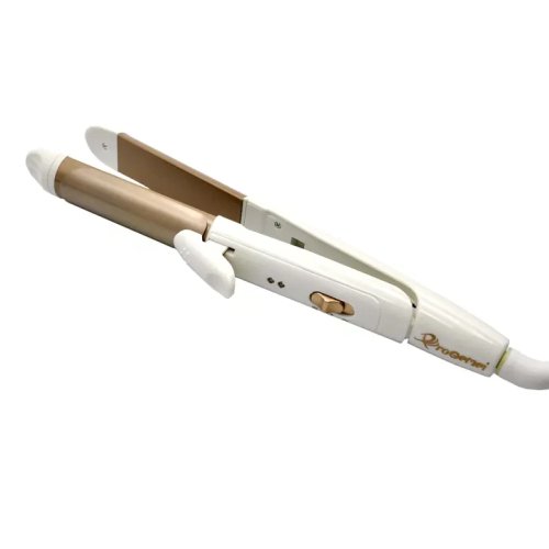 Плойка-праска 2в1 GEMEI GM-2961: випрямляч і щипці, кераміка, шнур 360°