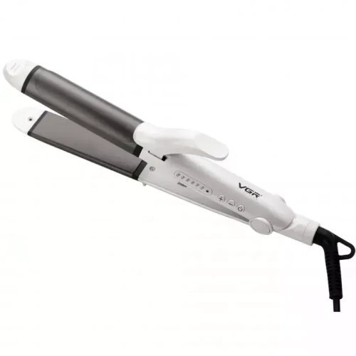 Щипці VGR V-558 2в1: випрямляч і плойка, кераміка, 120–220°C, швидкий нагрів