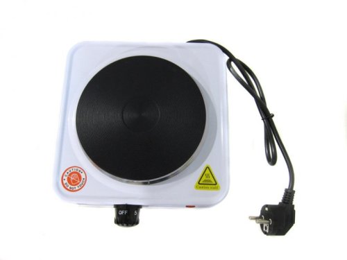 Настільна електроплита Domotec MS-5821, 1 дискова конфорка, електрична плитка