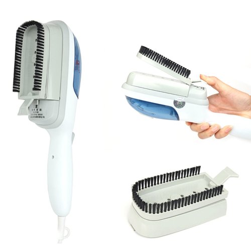 Ручний відпарювач‑пароочисник TOBI 2в1 — вертикальна парова праска для одягу