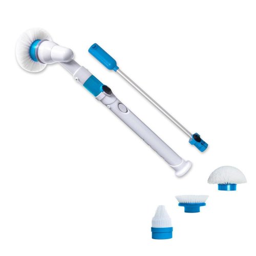 Електрощітка Spin Scrubber з насадками для прибирання та чищення всіх поверхонь