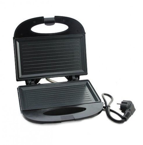 Бутербродниця-сендвічниця Domotec MS 7709, домашній притискний гриль для сендвічів