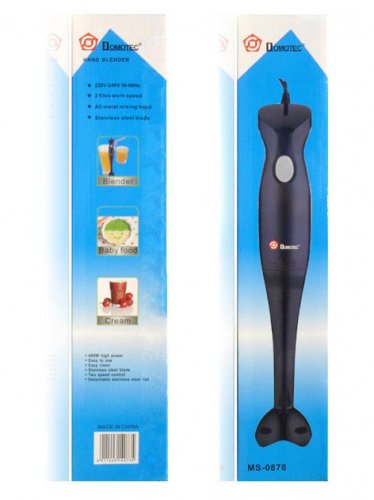 Ручний занурювальний блендер-подрібнювач DOMOTEC MS-0878 для кухні