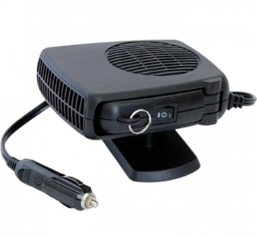 Автообігрівач-дуйка CAR FAN CF-703 від прикурювача, портативний тепловентилятор салону