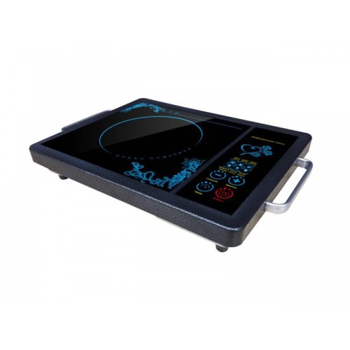 Інфрачервона настільна плита DOMOTEC MS-5842, 1 конфорка, склокераміка, 2000 Вт