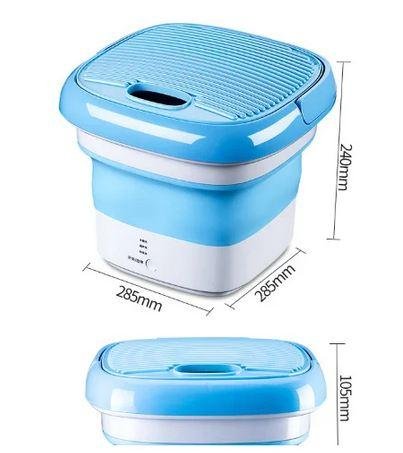 Портативна складна міні пральна машина Maxtop Silicon для прання