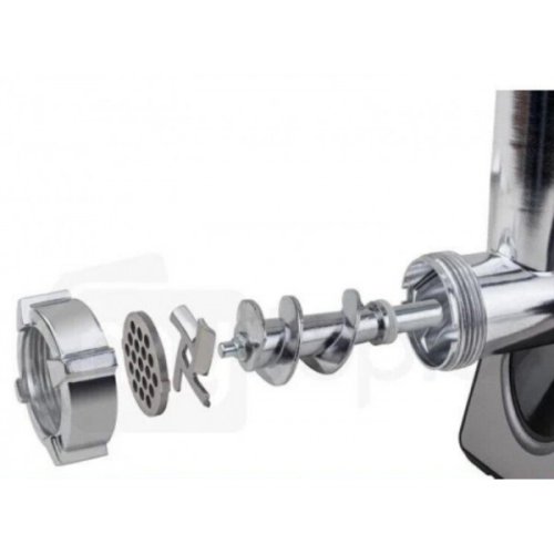 Електром’ясорубка Domotec MS 2023 із соковитискачем та насадками для ковбасок і кеббе